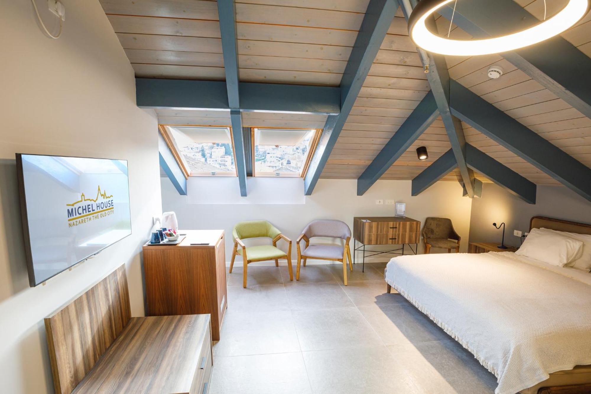 Michel House Hotell Nazareth Rum bild